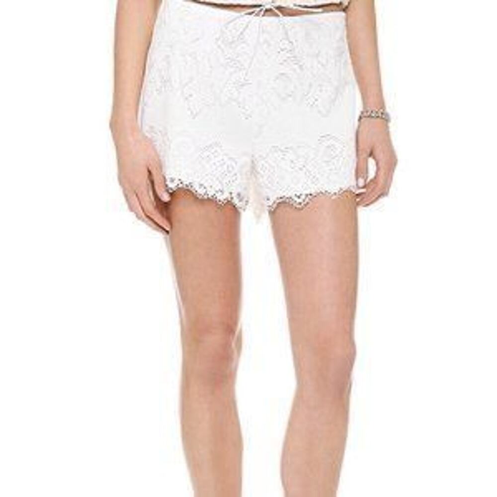 Dolce Vita Ivory Lace Scalloped Shorts Size 14